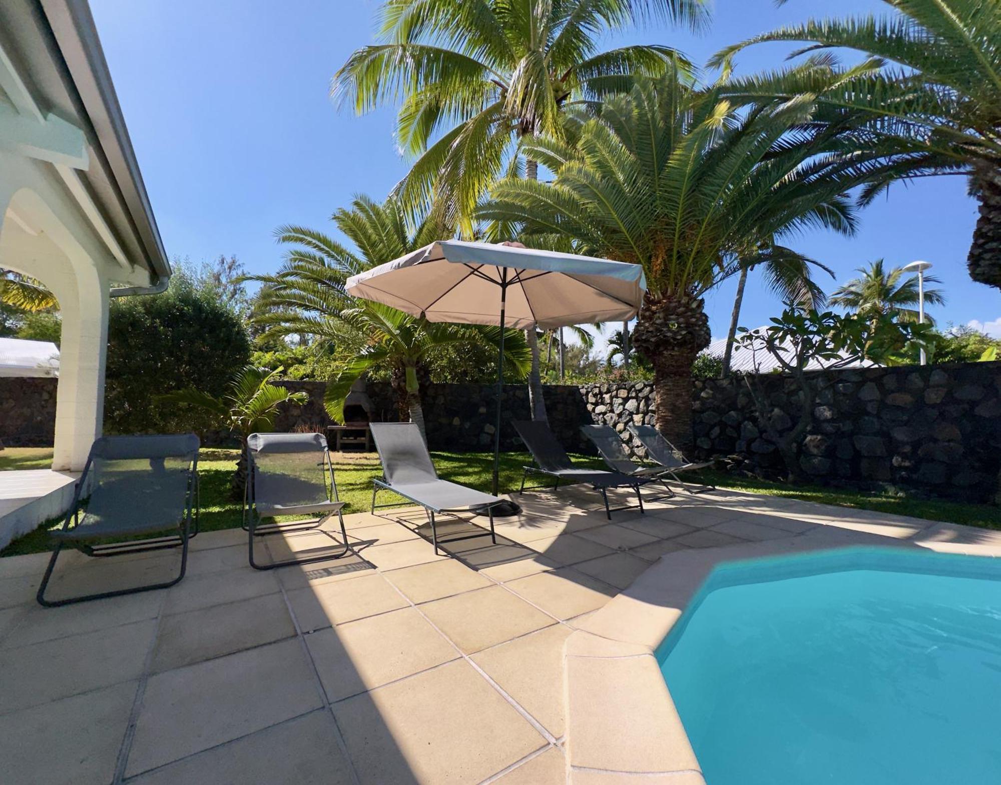 Maldives - Villa Avec Piscine En Plein Coeur De L Hermitage Saint-Gilles-les Bains Eksteriør bilde
