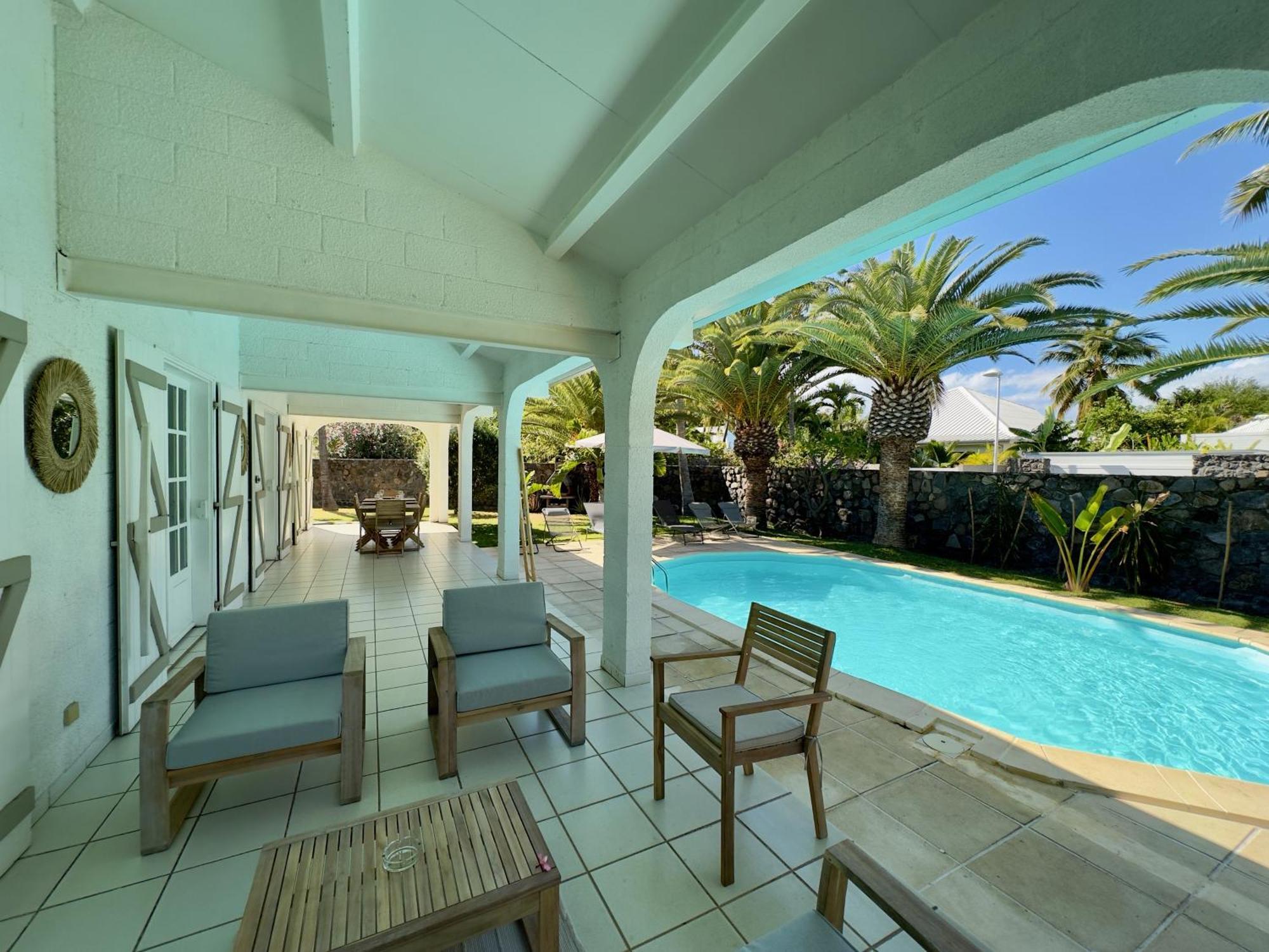 Maldives - Villa Avec Piscine En Plein Coeur De L Hermitage Saint-Gilles-les Bains Eksteriør bilde