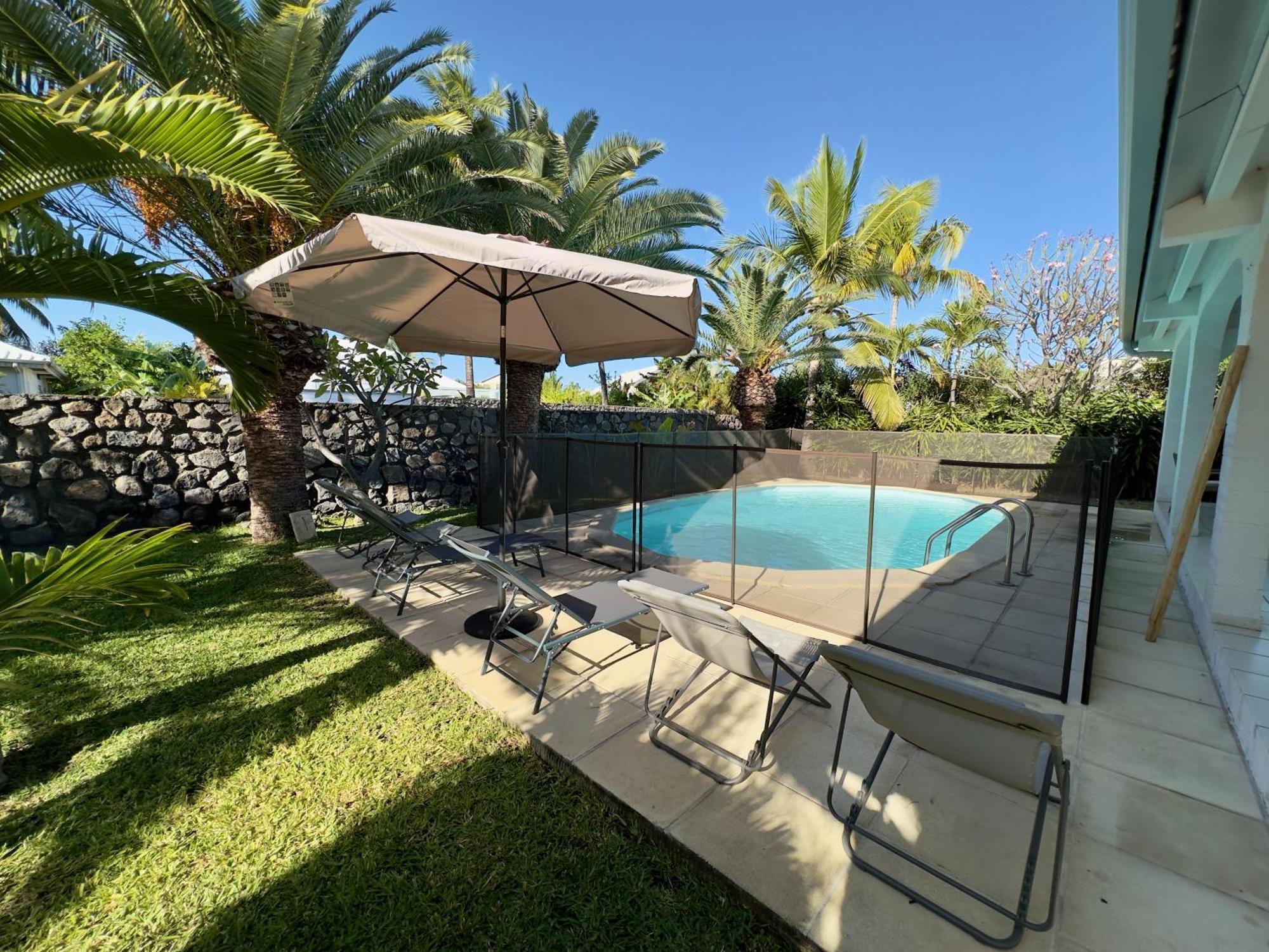 Maldives - Villa Avec Piscine En Plein Coeur De L Hermitage Saint-Gilles-les Bains Eksteriør bilde